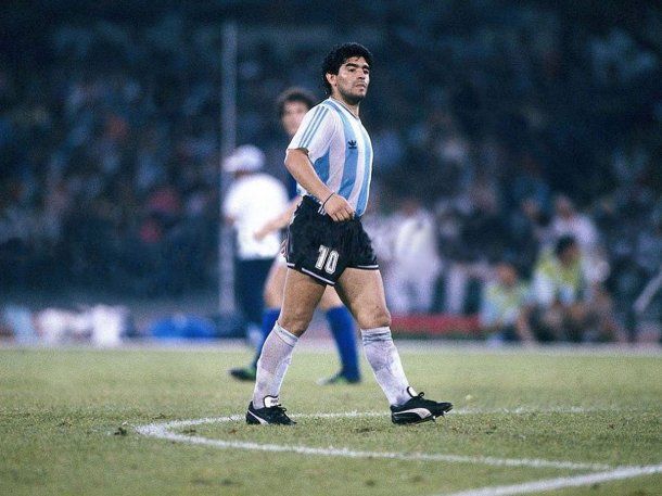 Salió a la luz un video inédito de Maradona sobre el penal ante Italia en el 90