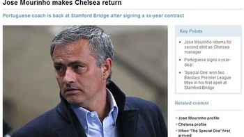 la premier publico por error que mourinho vuelve a chelsea la premier publico por error que mourinho vuelve a chelsea