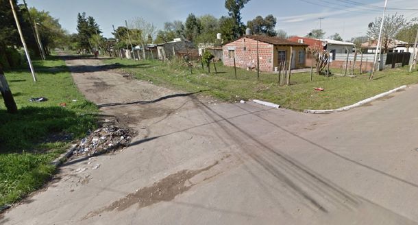 El cruce de las calles Naciones Unidas y Lucio Mansilla en José C. Paz