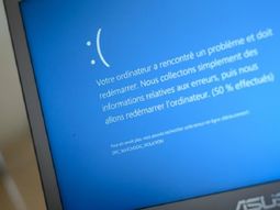 la vuelta de un grande: una actualizacion de windows revivio la pantalla azul