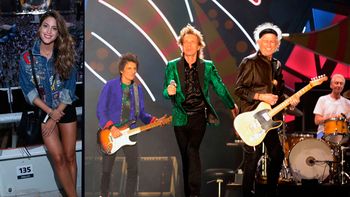 rolling stones: el look rockero de agustina casanova para el segundo show rolling stones: el look rockero de agustina casanova para el segundo show