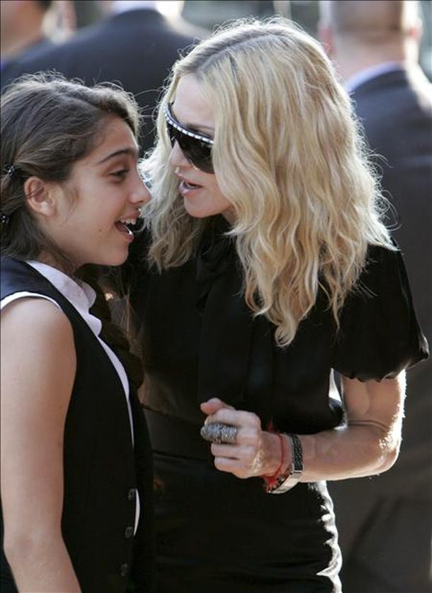 Madonna y su hija