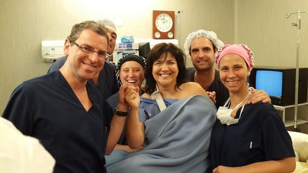 Elizabeth La Negra Vernaci y su humor hasta en el quirófano