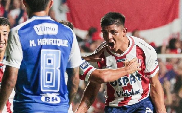 Unión le ganó en la última a Cruzeiro en su debut en la Copa Sudamericana