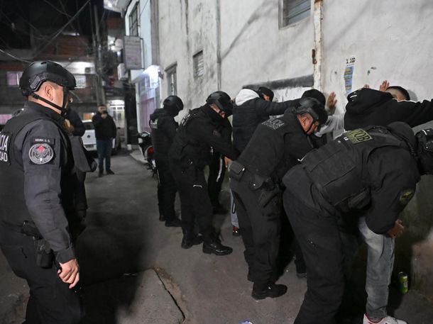 El operativo “Tormenta Negra” envió 1500 policías