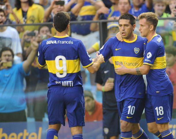 Boca goleó a Godoy Cruz, olvidó su crisis y quiere pelear hasta el final del torneo