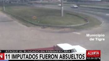 absolvieron a los 14 imputados por el ataque al blindado en panamericana absolvieron a los 14 imputados por el ataque al blindado en panamericana