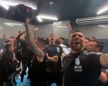 El gesto viral de Dibu Martínez