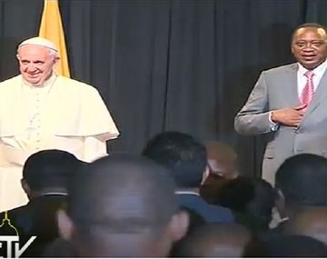 El Papa habla en Kenia