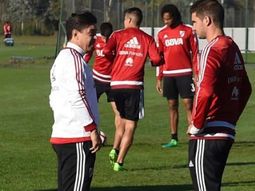 alario se despidio de sus companeros de river alario se despidio de sus companeros de river