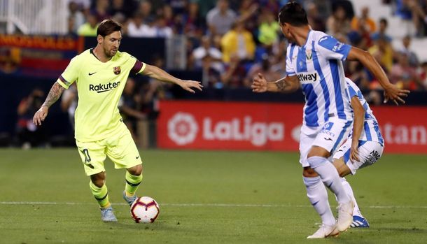 El argentino no pudo desequilibrar (Foto: @FCBarcelona)