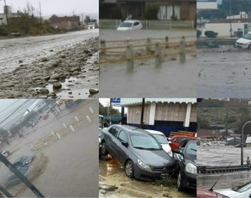 El temporal arrasó Comodoro