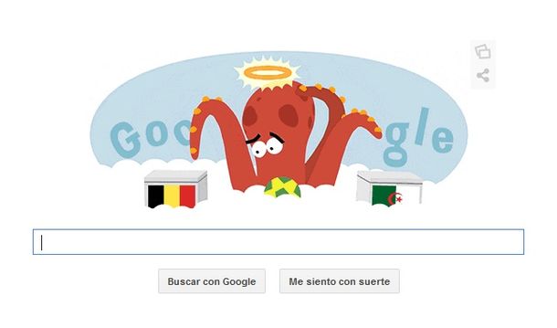 Google le realiza un merecido homenaje al pulpo Paul