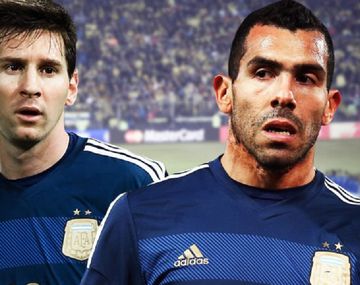 Messi saludó a Neymar por su cumpleaños y no a Tevez