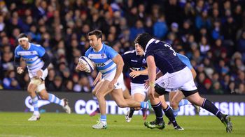 Los Pumas enfrentaron a Escocia en Edimburgo Los Pumas enfrentaron a Escocia en Edimburgo