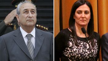 El ministro saliente Arturo Puricelli y su reemplazo, María Cecilia Rodríguez El ministro saliente Arturo Puricelli y su reemplazo, María Cecilia Rodríguez