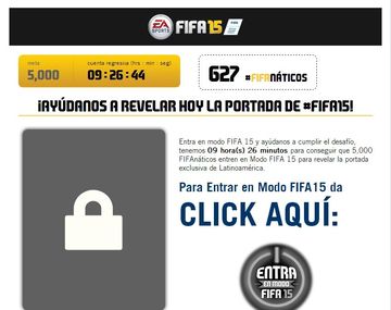 Se buscan 5 mil fanáticos del FIFA 15 para develar la portada del juego en Latinoamérica