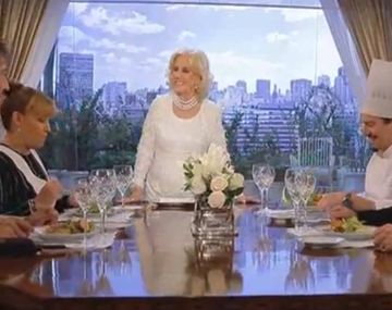 El cambio de roles de Mirtha en un video