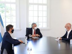 Por el aumento de casos, habrá reuniones periódicas de Alberto, Larreta y Kicillof