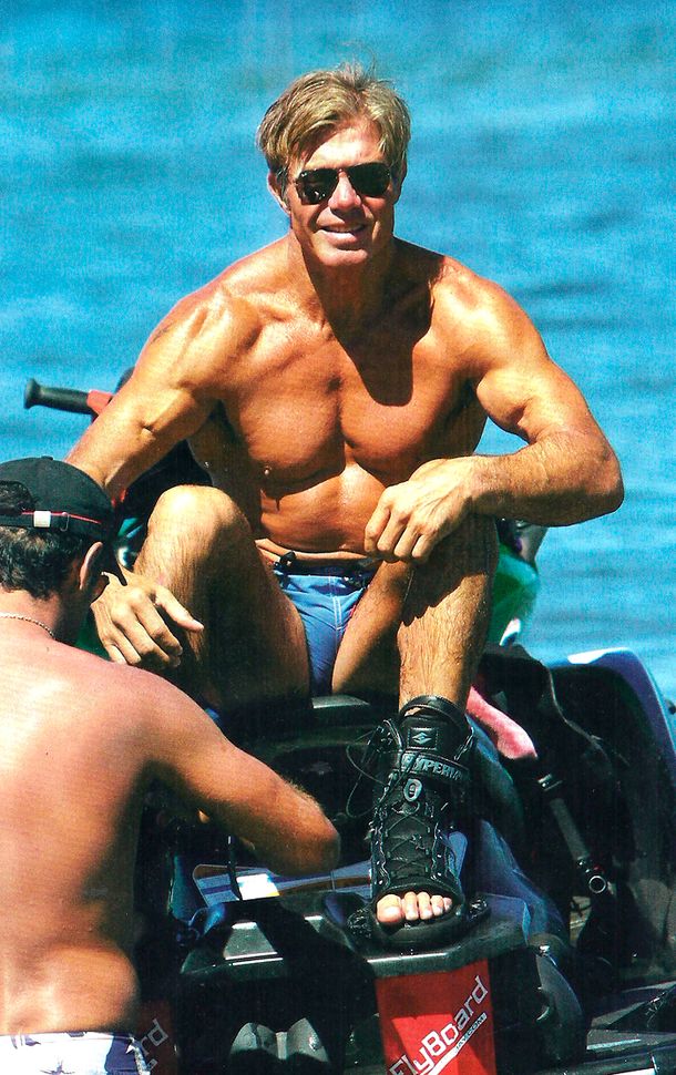 El abogado Burlando hace deporte a lo Ironman