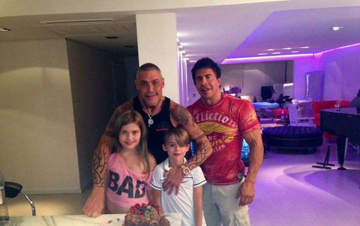 El festejo del cumple de los mellizos de Fort