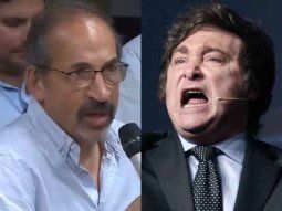 Fabián Waldman, periodista / Javier Milei.