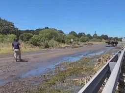 caos y mal olor en pinamar: rotura de cano cloacal genera una desastre en ruta 11 caos y mal olor en pinamar: rotura de cano cloacal genera una desastre en ruta 11