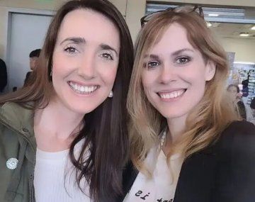 Victoria Villarruel y Lilia Lemoine