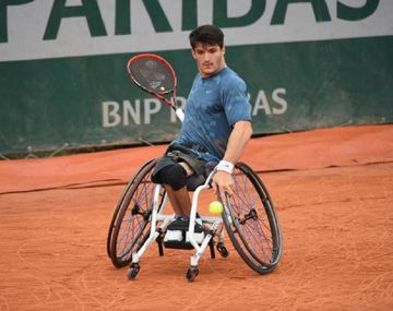 Un argentino ganó el Roland Garros en silla de ruedas