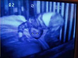Las imágenes más aterradoras capturadas por los monitores para bebés