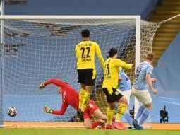 Manchester City venció al Borussia Dortmund en la Champions League