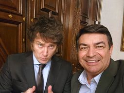 Javier Milei se reunió con el secretario de Relaciones Parlamentarias