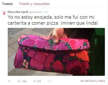 No estaba de acuerdo y me fui a comer pizza