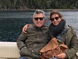 Mauricio Macri de vacaciones con Juliana Awada Mauricio Macri de vacaciones con Juliana Awada