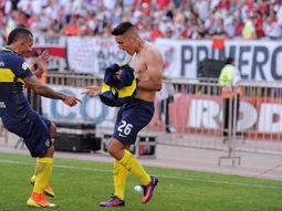 Carlos Tevez y Ricardo Centurión