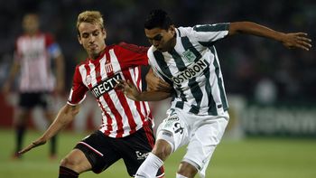estudiantes igualo con atletico nacional de medellin en colombia