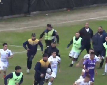 Comunicado de Sacachispas tras la batalla campal con jugadores de Dock Sud