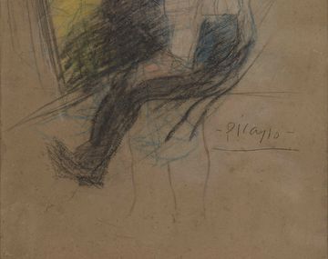 Exponen un autorretrato de Picasso