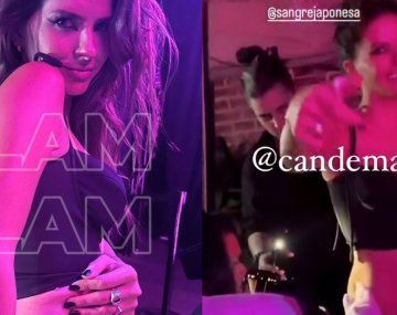 El video de la China tatuándose el 43: su baile y gesto ¿para Colapinto?