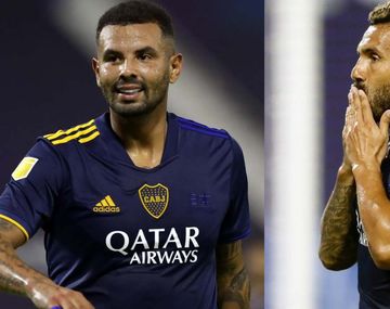 Carlos Tevez y Edwin Cardona abandonaron la práctica de Boca