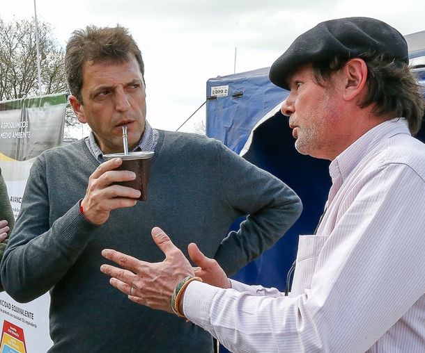 Massa: el encuentro fue una cosa bastante casual