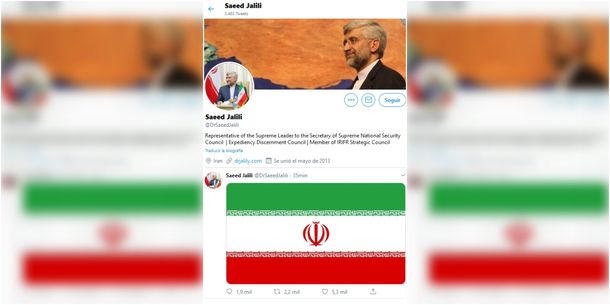 Saeed Jalili y el tuit que emuló al de Donald Trump