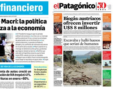 Tapas de diario del jueves 2 de marzo de 2017