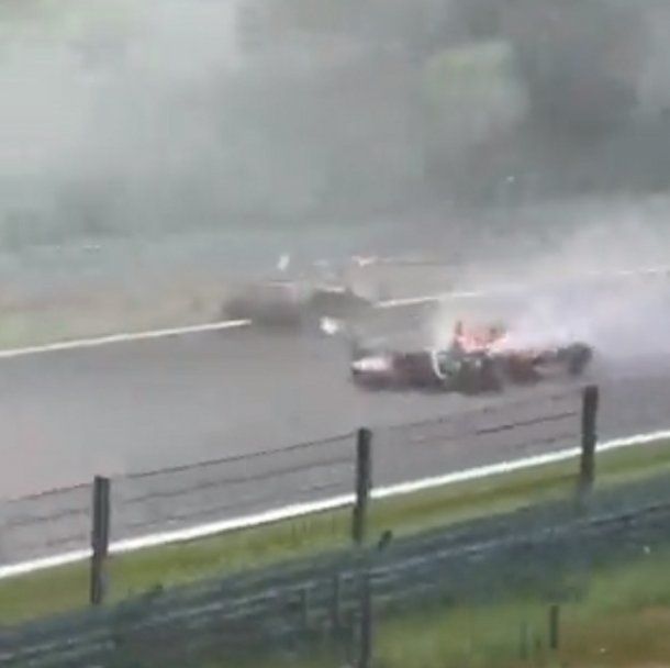 Así fue el trágico accidente en el circuito de Spa-Francorchamps