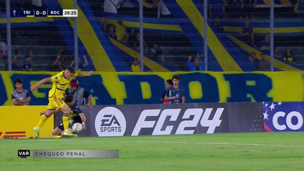 Polémica en Paraguay: ¿era penal para Boca ante Sportivo Trinidense?