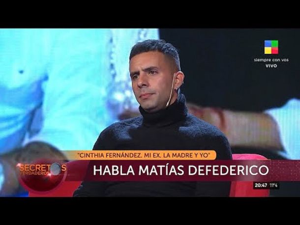 Defederico lloró por una de sus hijas: Se venía a dormir solita