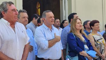 El precandidato del Partido Nacional, Álvaro Delgado, en Paysandú. El precandidato del Partido Nacional, Álvaro Delgado, en Paysandú.