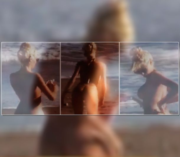 Victoria Xipolitakis se adelantó al verano con un topless