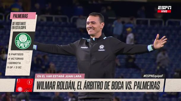 Wilmar Roldán, a pura foto con los hinchas de Boca antes de la semifinal con Palmeiras