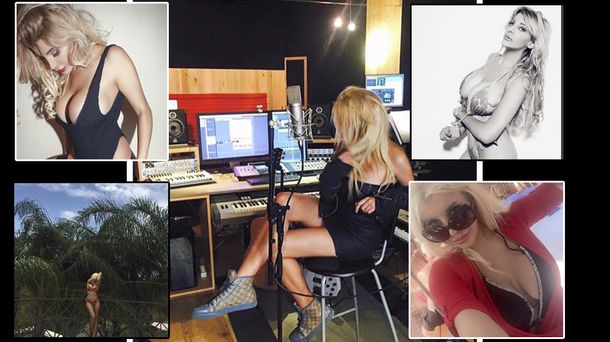 Charlotte Caniggia podría lanzarse a cantar como su hermano